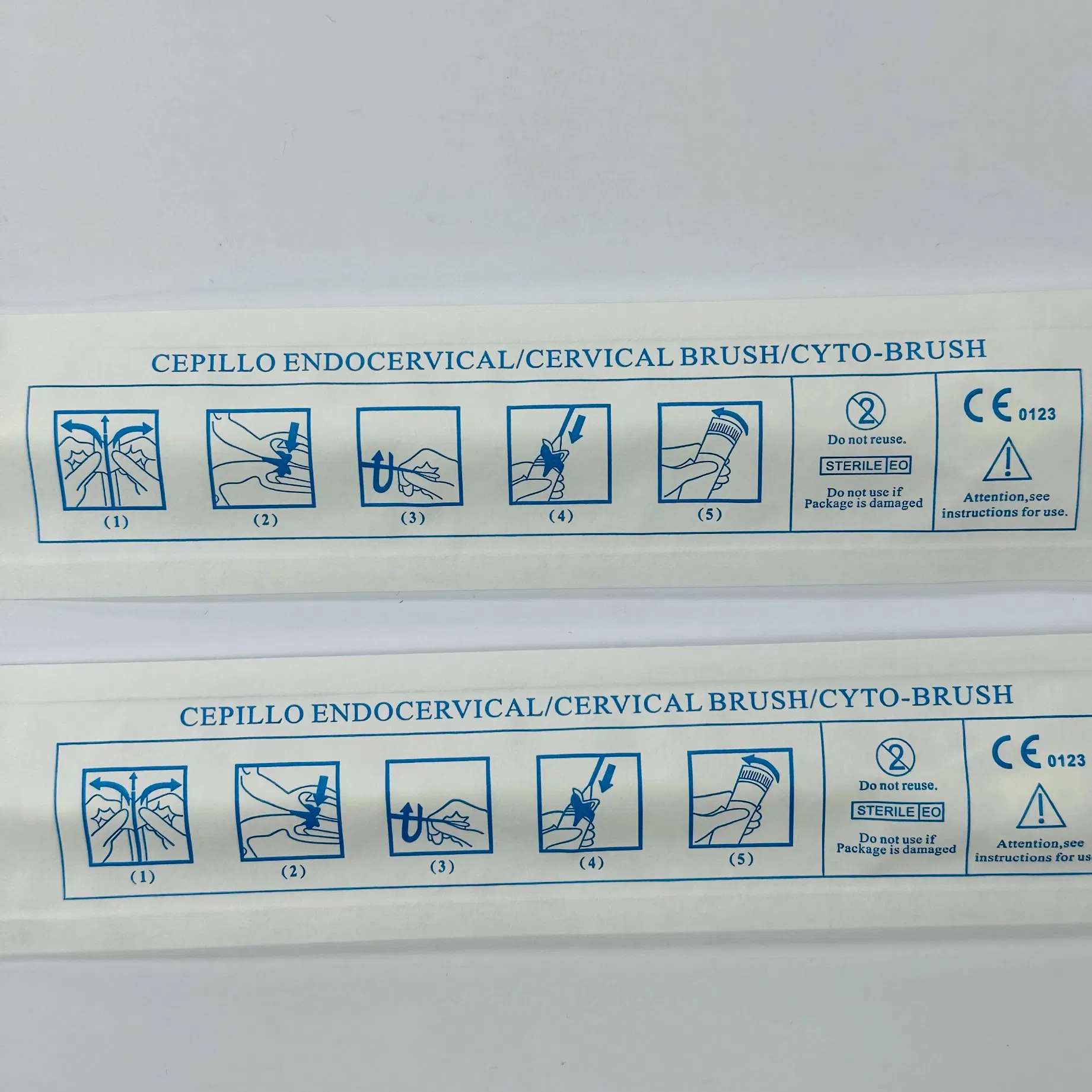 High Quality Fluffy Head Gynecological Vaginal Cervical Cervix Cytology Sampling Brush