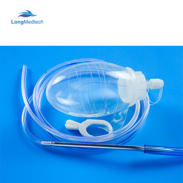 PVC Medical Closed Wound Drainage System Suction Drainage Reservoir Jp Drain Medical