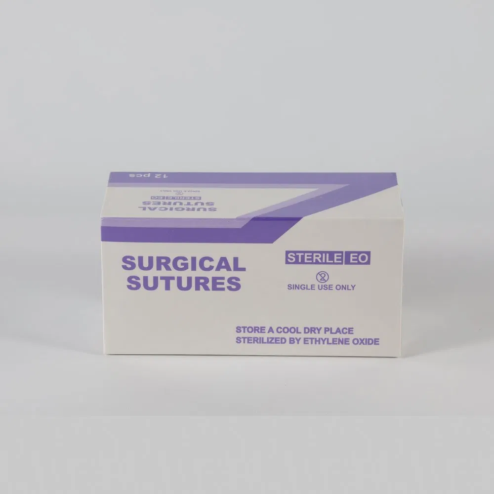 High Quality Surgical Suture Kit with Needle and Thread for Efficient Medical Wound Closure