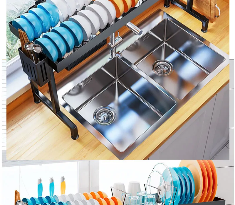 Adjustable Over Sink Dish Rack 5
