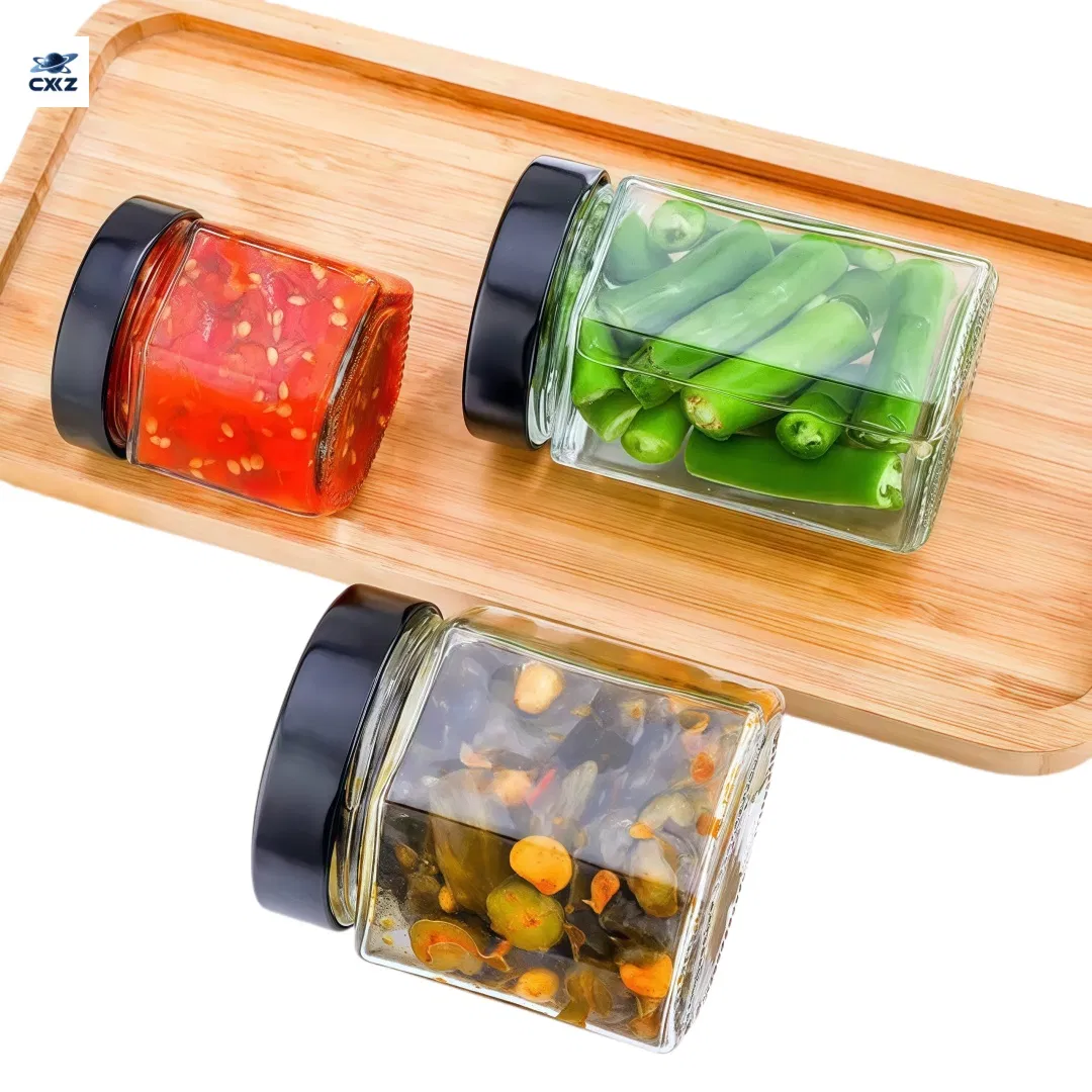 Bulk Sealed Transparent Glass Jars 80ml-1000ml (Including 150ml) Food Grade Pantry Storage Leakproof for Cookies &amp; Salad Spices