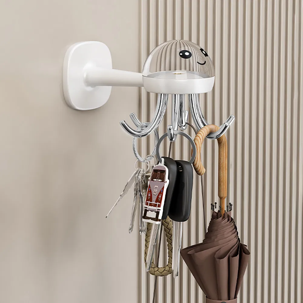 Kitchen Utensils Storage Rack No-Punch Wall Mounted Shelf Ez29179