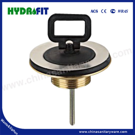 Factory Bathroom Kitchen Brass Zinc Stainless Steel Wash Basin Pop-up Click Clack Rotating Plug 1 1/4" 1 1/2" Chrome Brushed Overflow Drain Waste (BW1001)