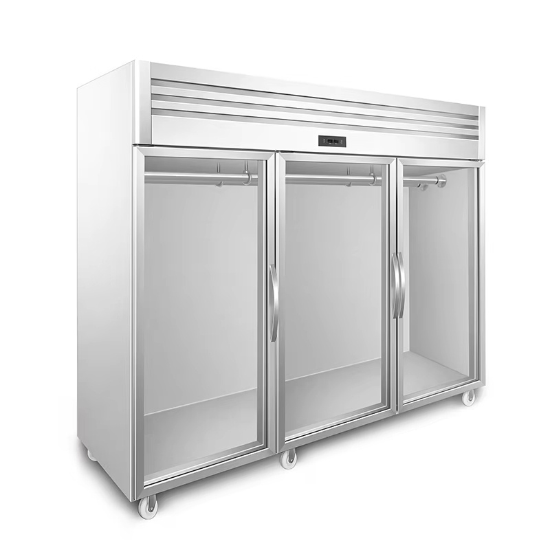 Commercial Meat Hanging Display Freezer for Butcher Shop