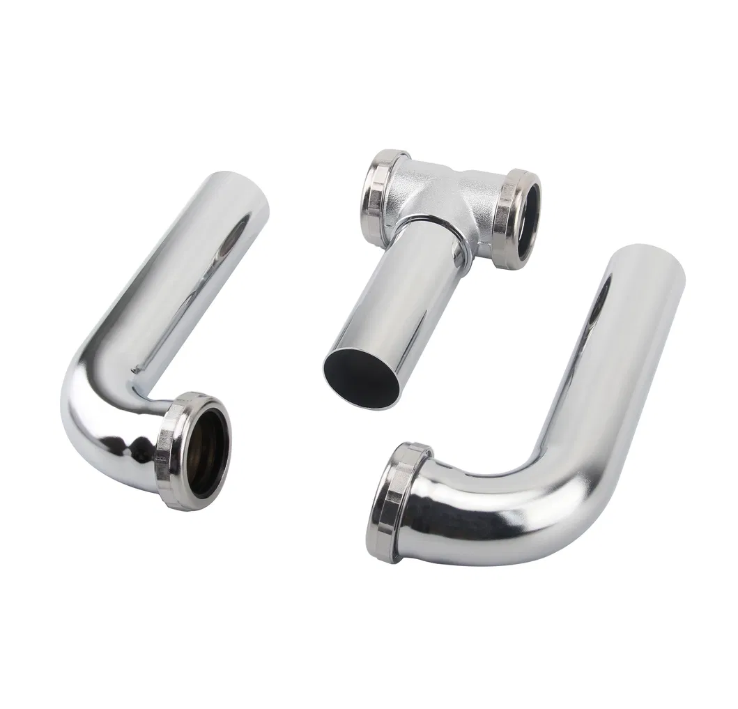 Brass Center Outlet Sink Waste Detail