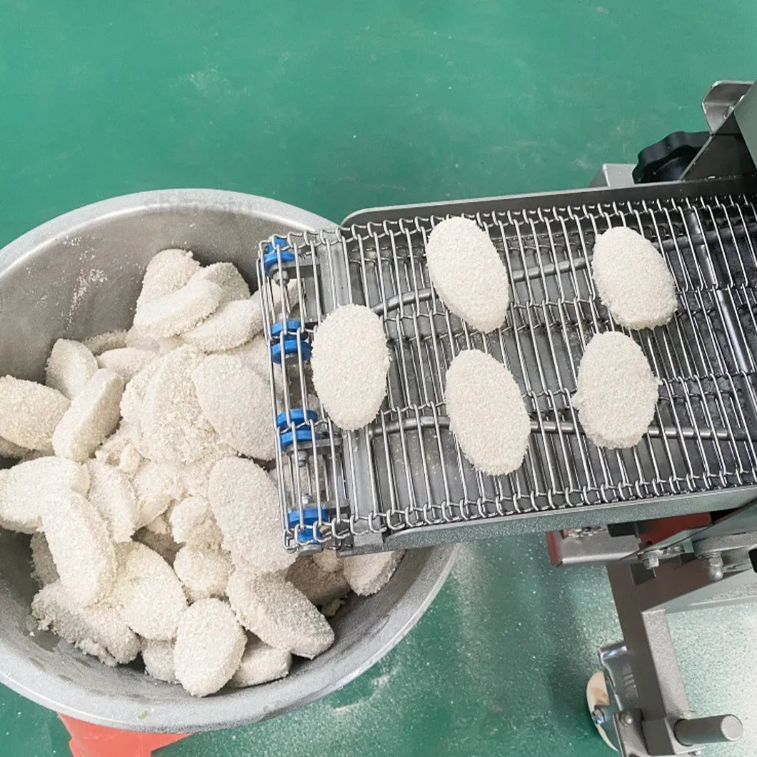 Continuous Powder Coating System for French Fries and Vegetable Tempura