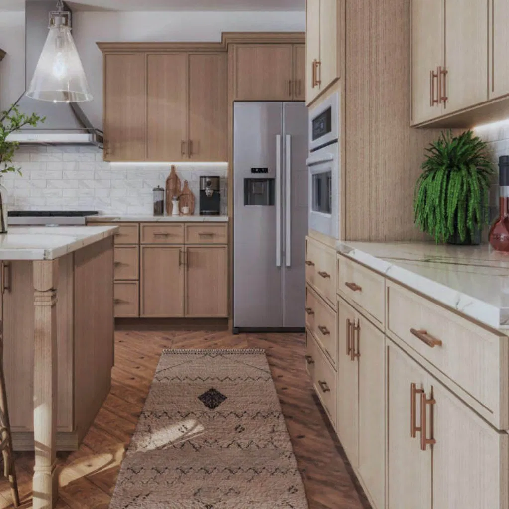 Scratch Resistance Moisture-Proof Custom Closet Systems with Drawers for Villas