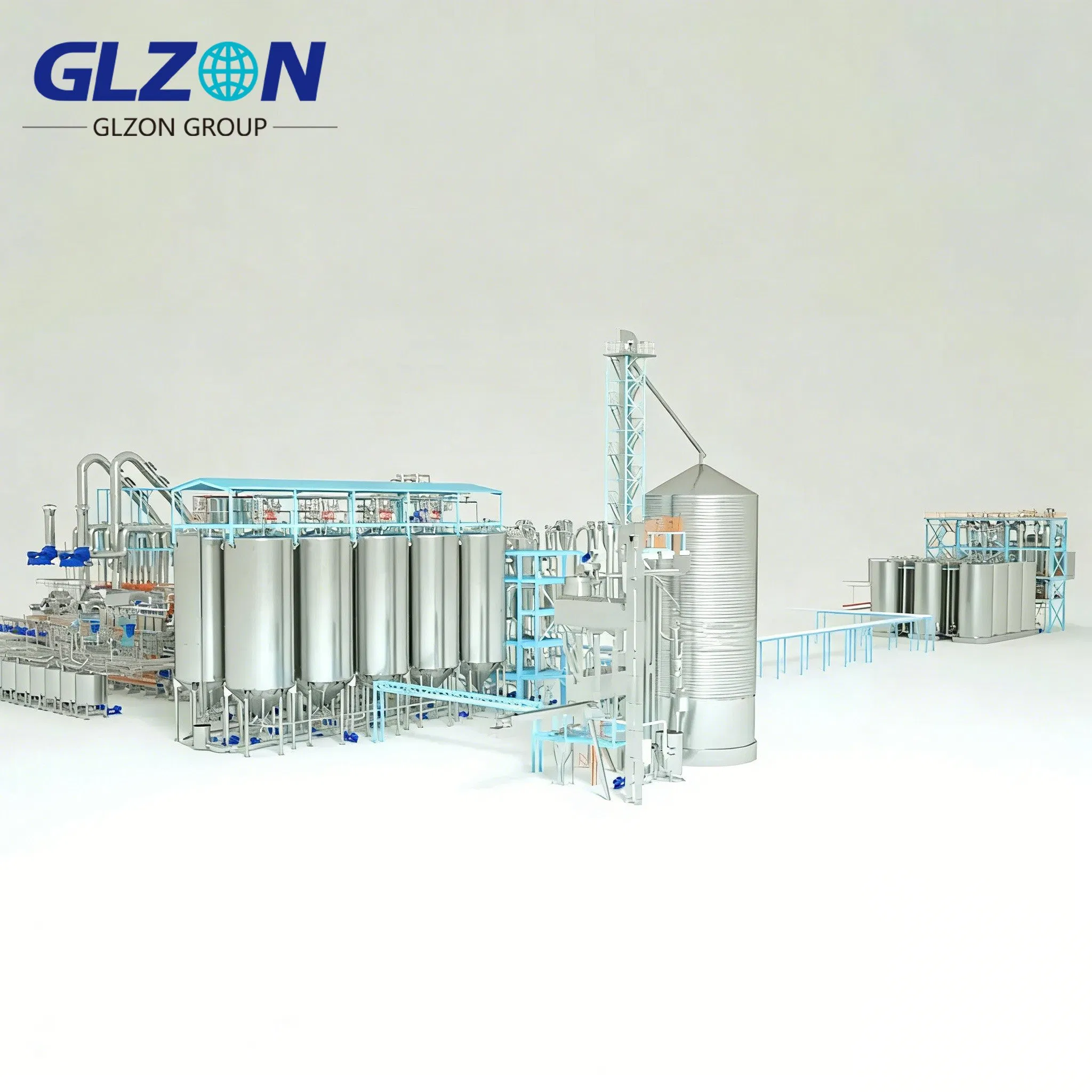 Full Automatic Turnkey Adhesive Sealant Manufacturing Line Integrated Mixing Drying Conveying and Dust Removal System with PLC Intelligent Control