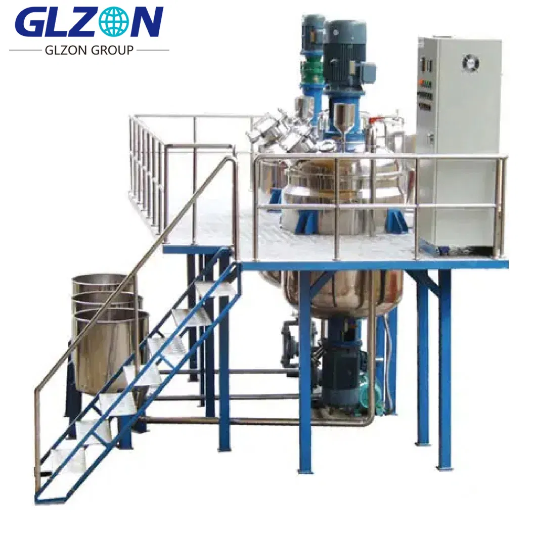 Turnkey Industrial Jacketed Reactor &amp; Extraction Production Line with Integrated Mixing, Heating and Processing System