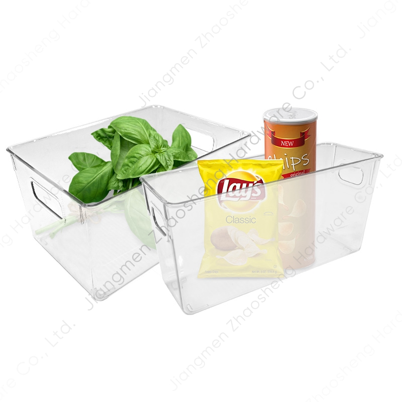 Plastic Drawer Organizer Refrigerator Organization Boxes Food Containers Storage Bins with Lids