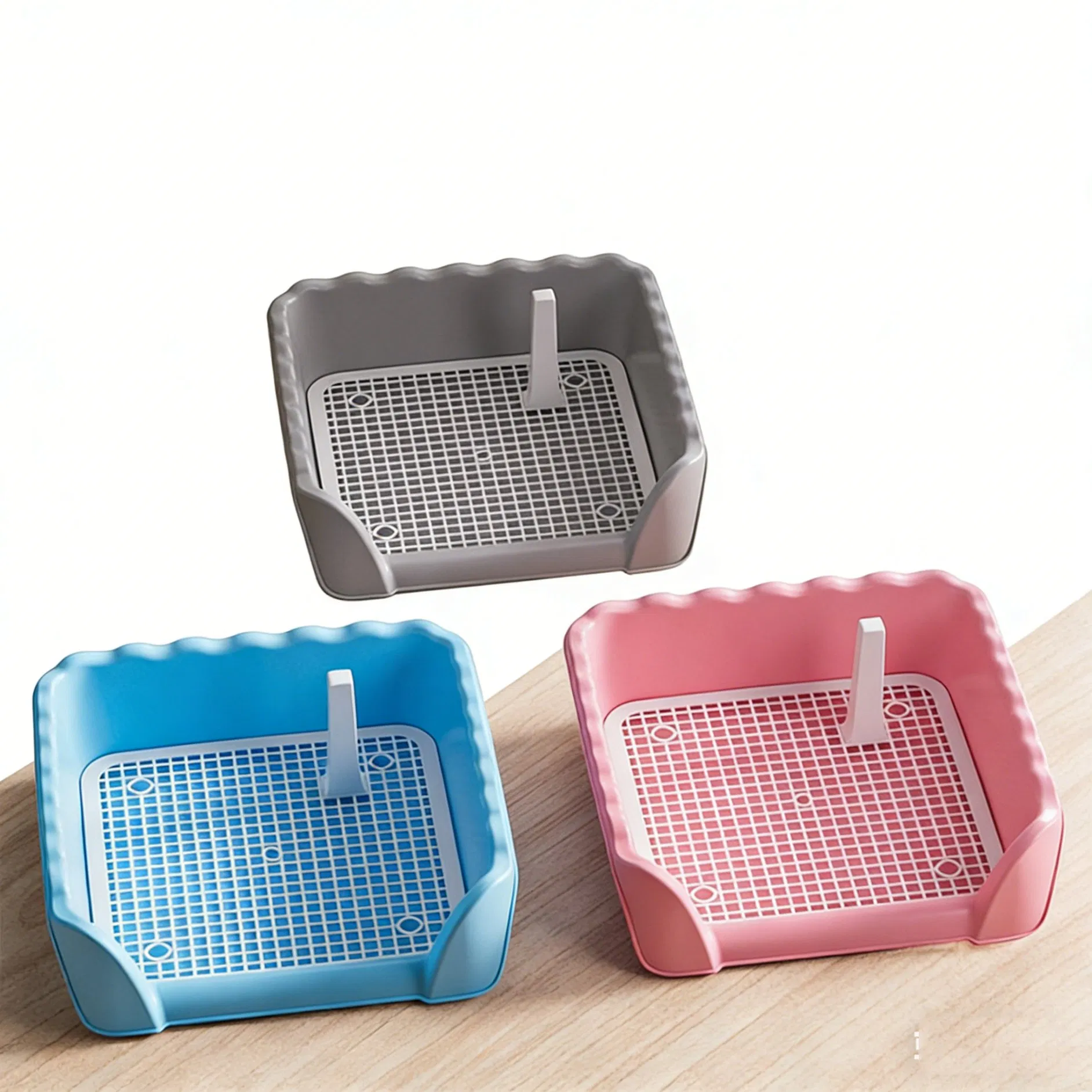 Open Design Cat Litter Box: Anti-Splashing and Odor-Free Solution