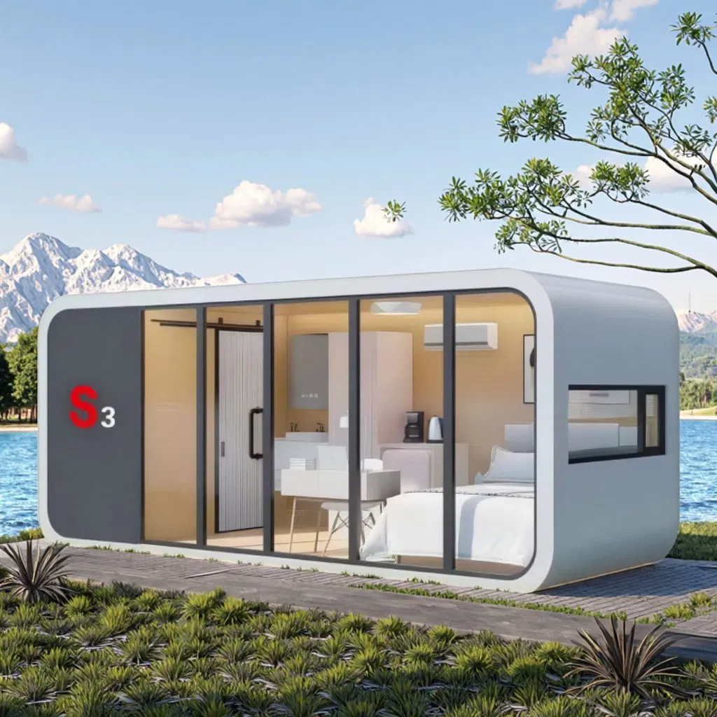 Stylish Space Capsule: Modern Storage Solution for Any Room