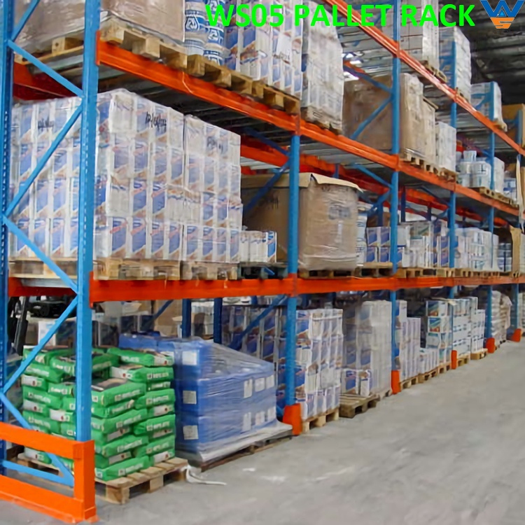 Popular Customize Metal Warehouse Racking Industrial Shelving System Heavy Duty Pallet Racks