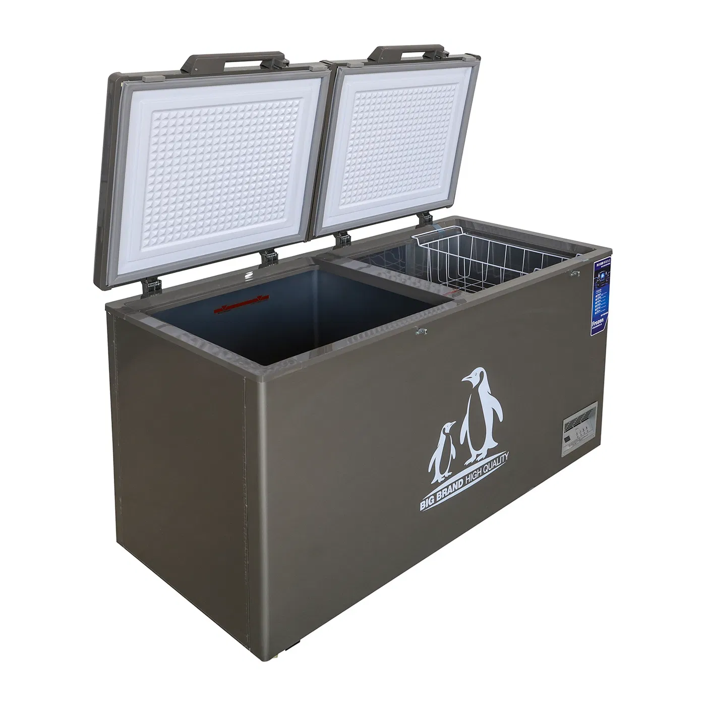 Spacious Deep Freezer for Bulk Food Storage and Organization