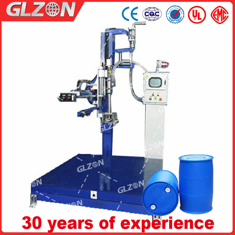 Liquid Paint, Lye, and Chemical Filling Systems with Accurate Weighing and Packaging