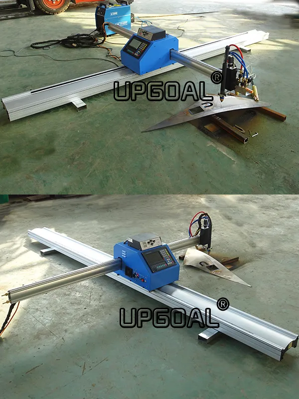 CNC Cutting Machine Side View