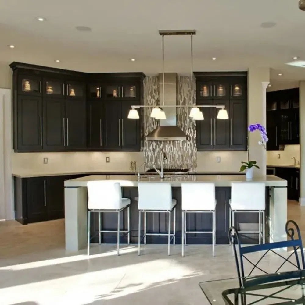 Kitchen Cabinet Lift System for Overhead Storage Access