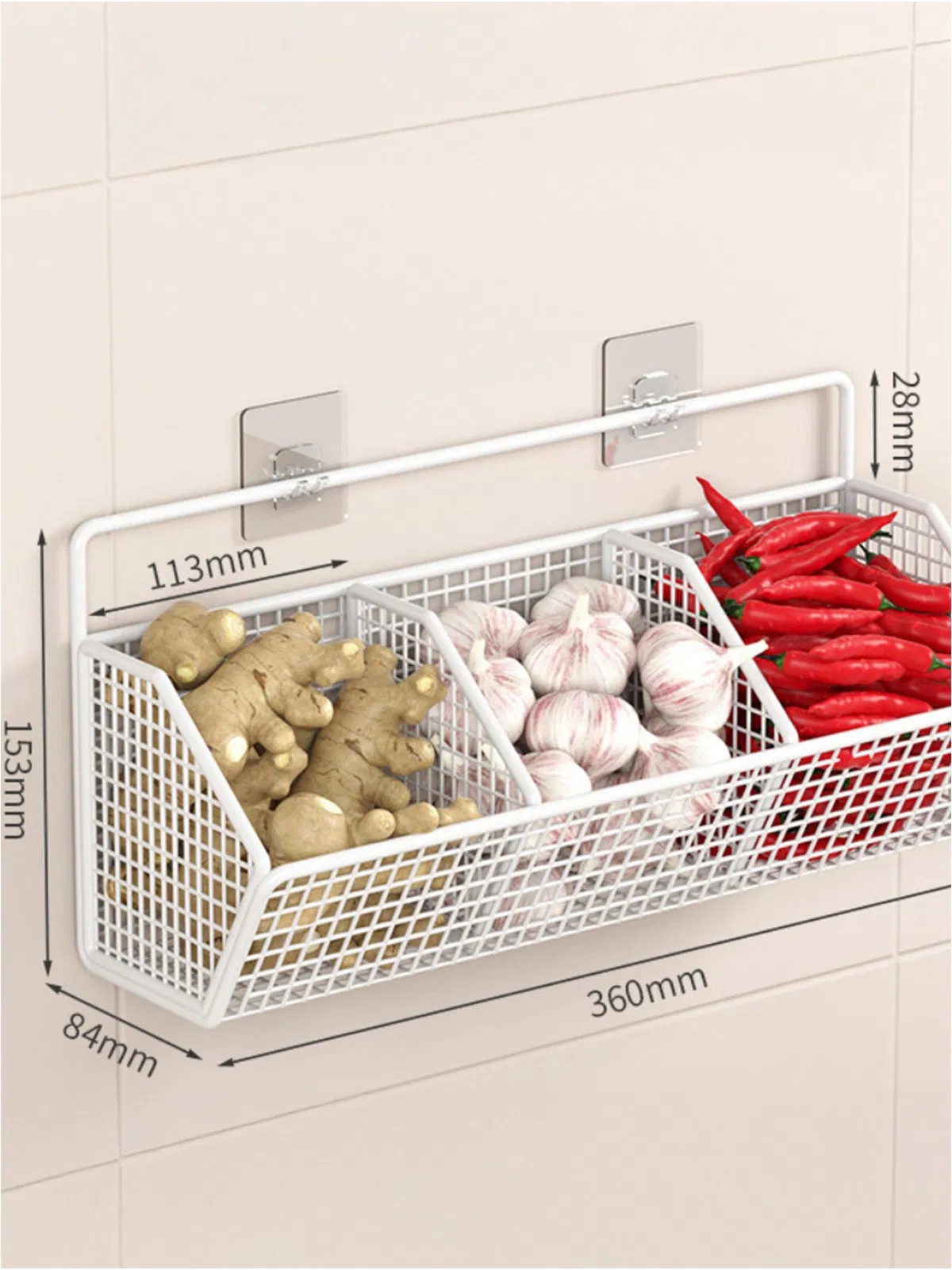 Kitchen Storage Rack View 1