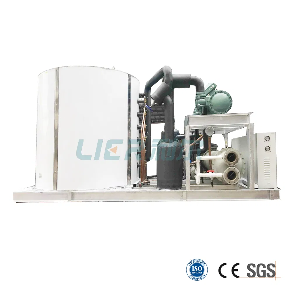 Advanced 30-Ton Flake Ice Storage and Rake System