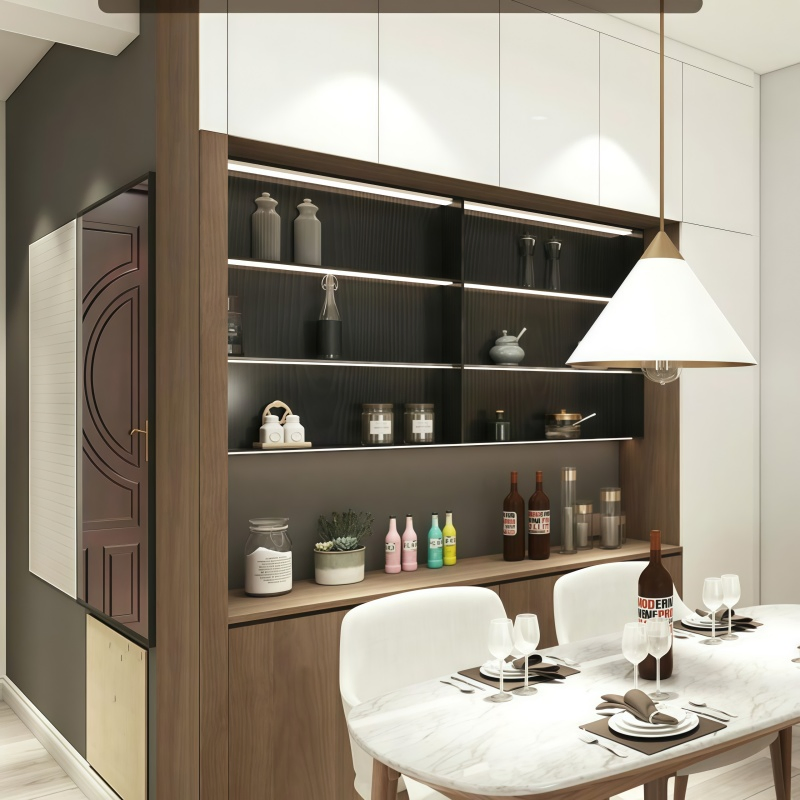 Spanish Homestay Project Interior Design Service 3D Rendering Restaurant Decoration One Stop Solution Modern Style