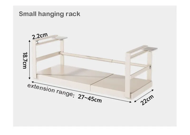 Under Cabinet Hanging Rack 12