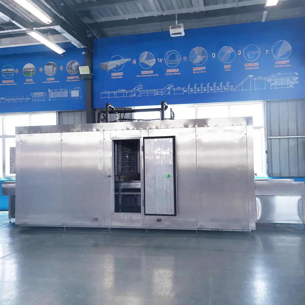 Automated Cryogenic Freezing Tunnel - Ready-to-Cook Food Freezing System for Seafood Freezer