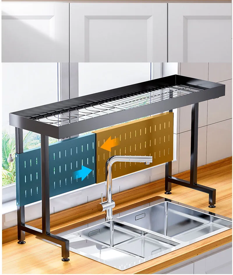 Adjustable Over Sink Dish Rack 3