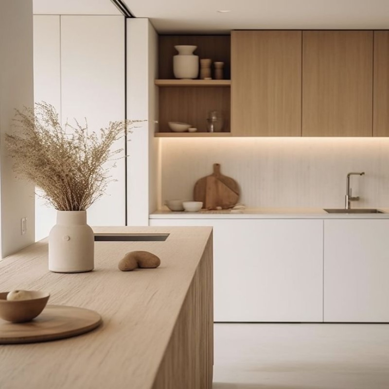 Sleek Design Melamine Wall Basket for Cabinet Organization