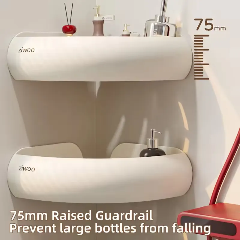 Wall-Mounted Bathroom Rack Detail 2