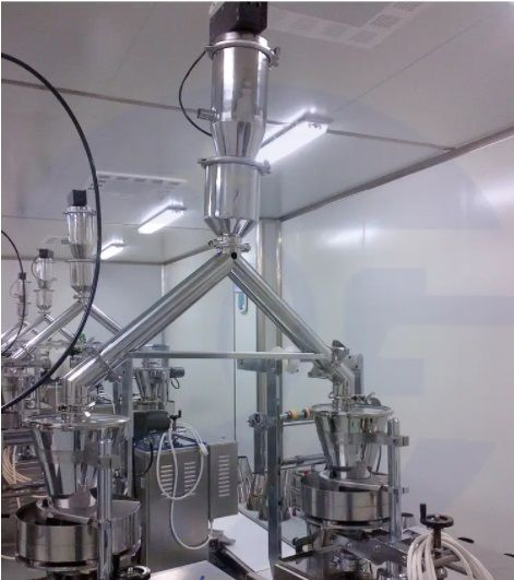 Versatile Powder Transfer System with Integrated Hopper Design