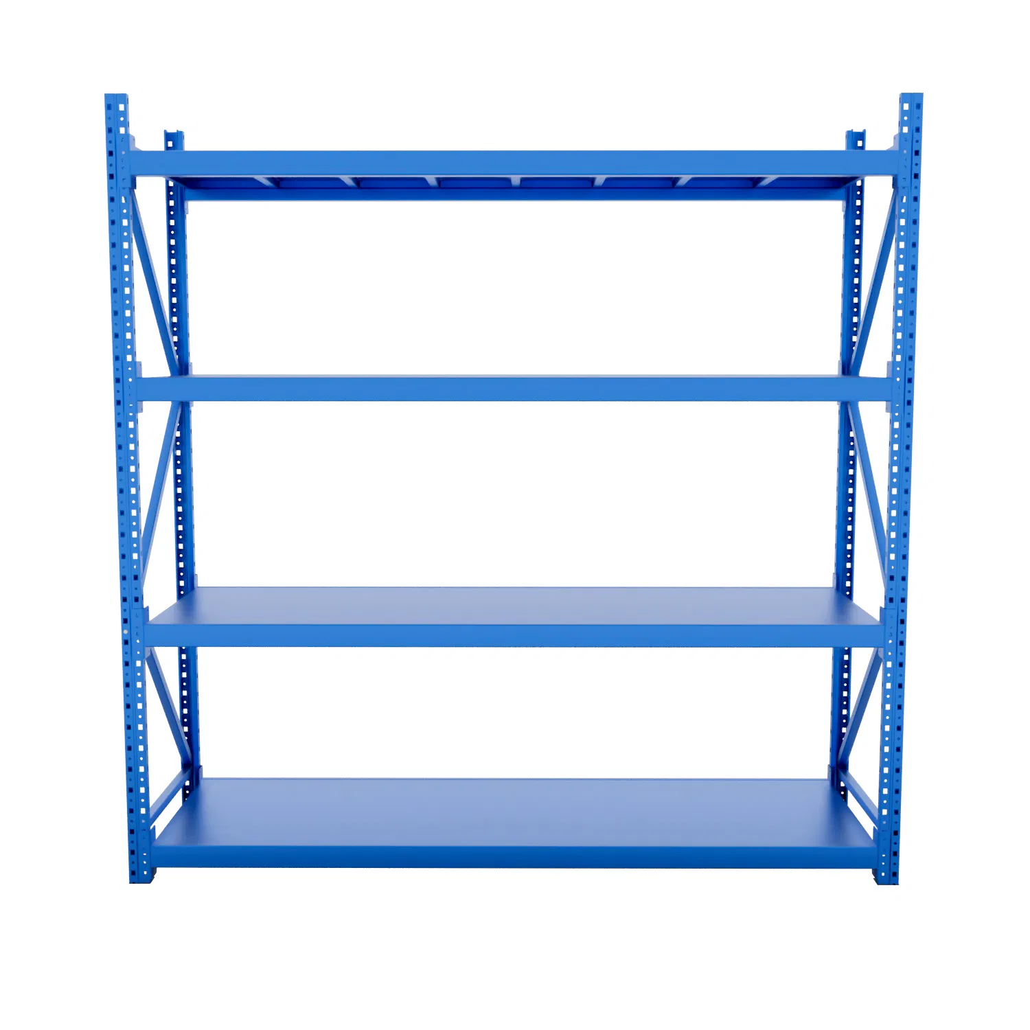 Multi-Layer Customizable Metal Steel Shelving Adjustable Long Span Shelf System Medium-Duty Rack for Industrial Warehouse Storage