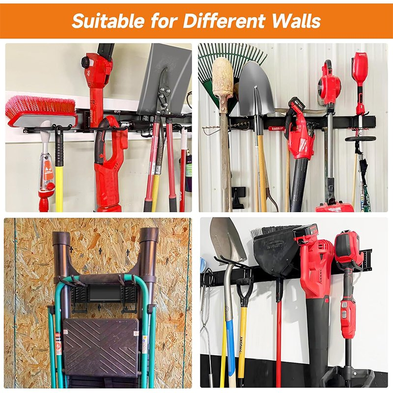 Best Professional Workshop Yard Garage Storage Wall Garden Tool Wall Organizer with Hooks