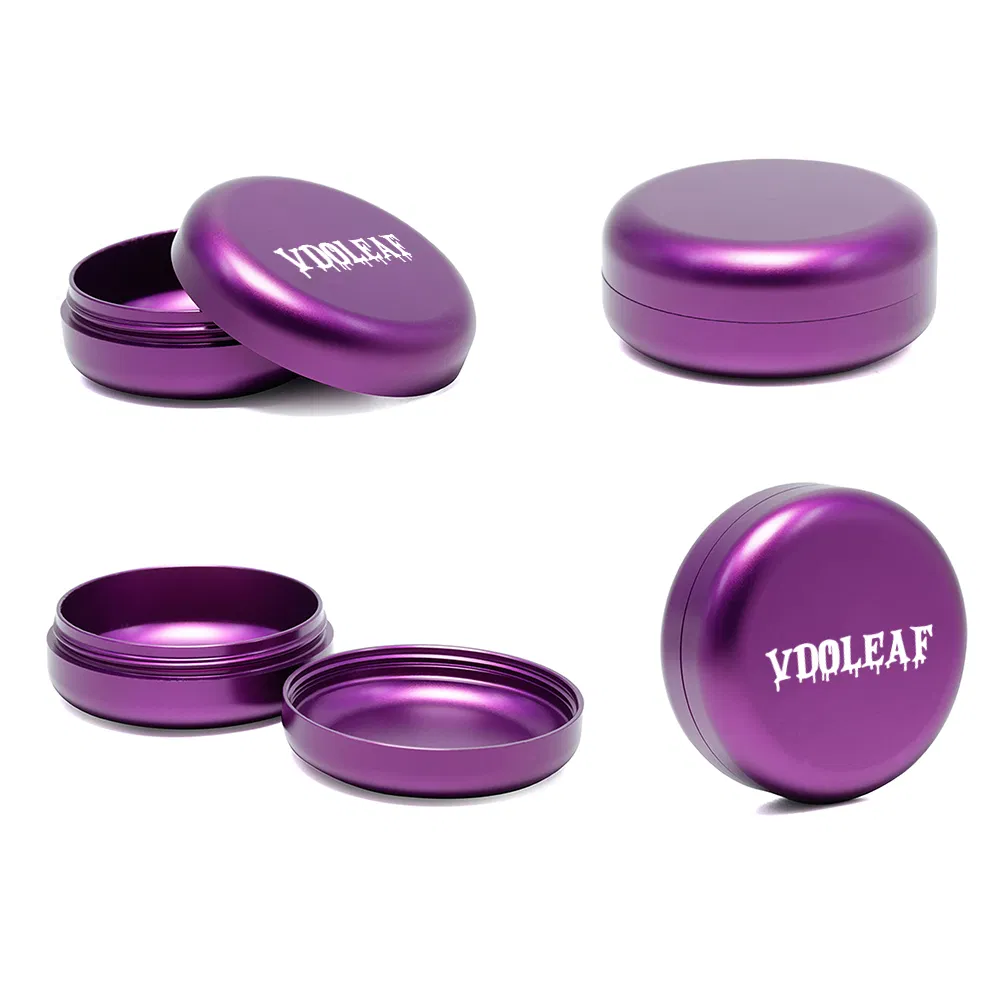 Multi-Colors Stashbox Storage Jar Screw Top Lids Herbs Spices Containers Jar Storage Can