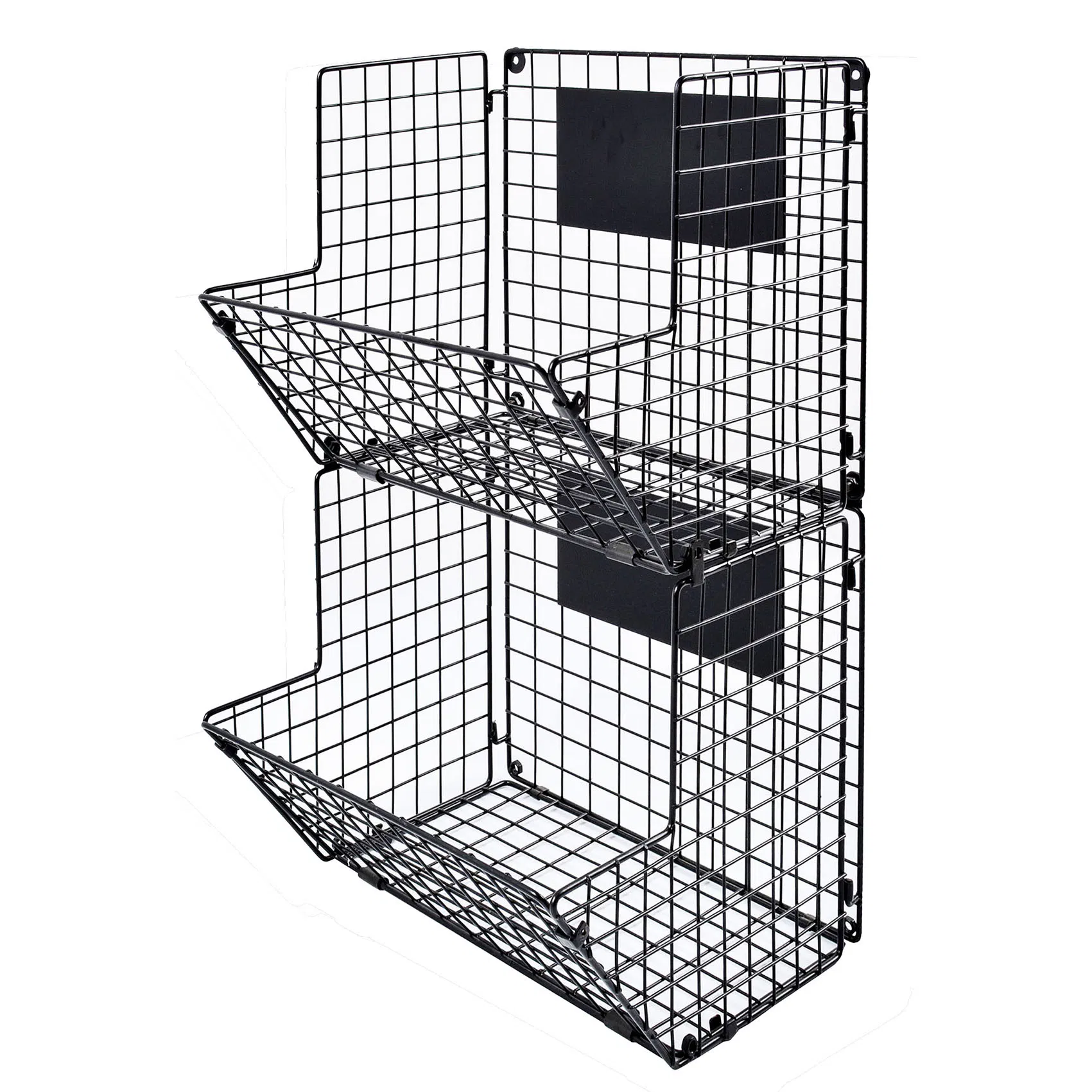 Wall Mounted Shelving Metal Wire Kitchen Vegetable or Fruit Storage Rack