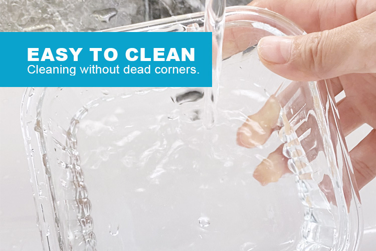 Premium Square Textured Glass Storage, Bamboo Locking Lid, Tempered for Extreme Temps, Ideal for Bulk Foods &amp; Pantry