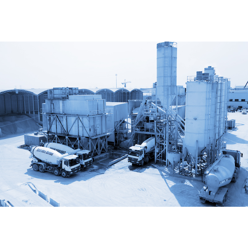 Large Capacity Concrete Cooling Systems Flake Ice Rake system 100ton Per Day