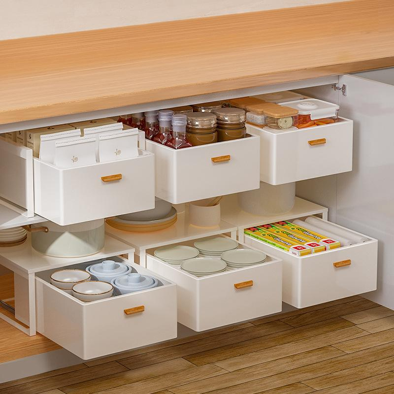 Kitchen Drawer Storage Box for Spices, Dishes and Utensils