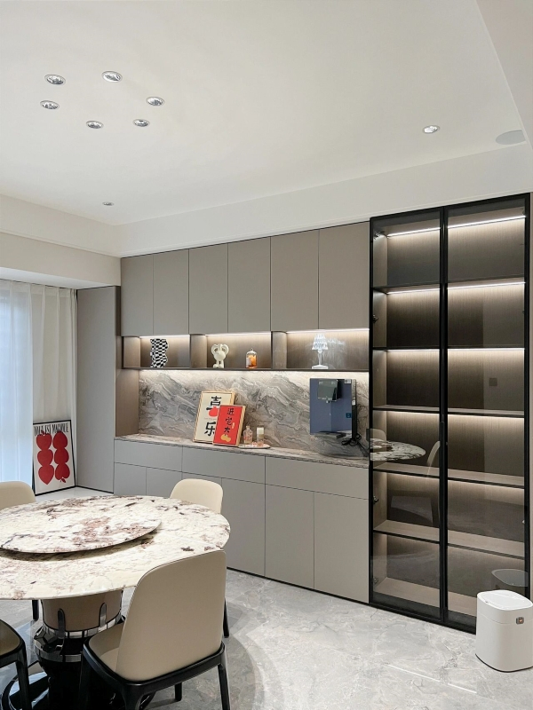 Stylish Customized Anti-Stain Sideboard for Modern Living Spaces