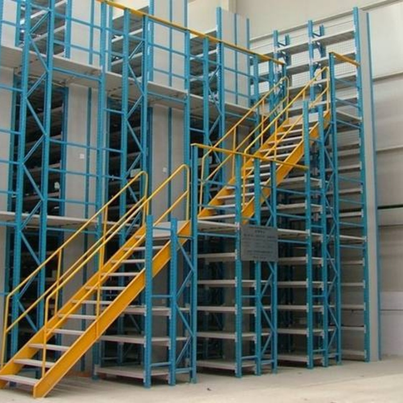 Warehouse Steel Structure Mezzanine Rack Multi-Layer Loft Platform Heavy Duty Attic Storage Shelf Industrial Racking System