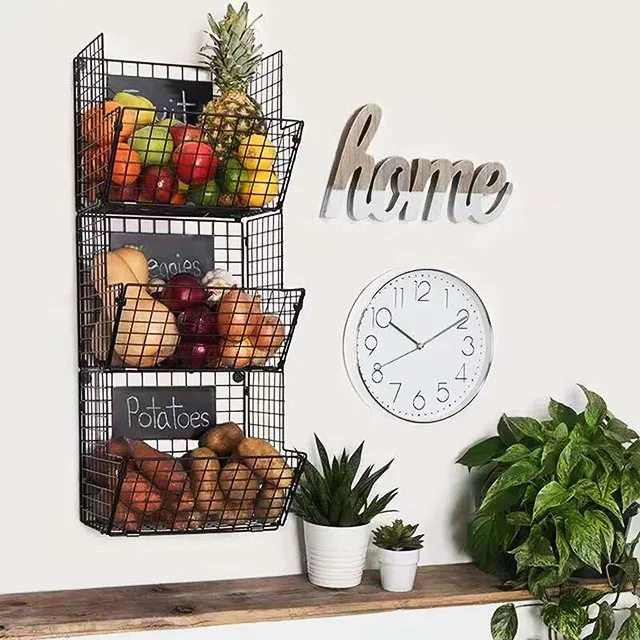 Metal Wire Storage Rack 2
