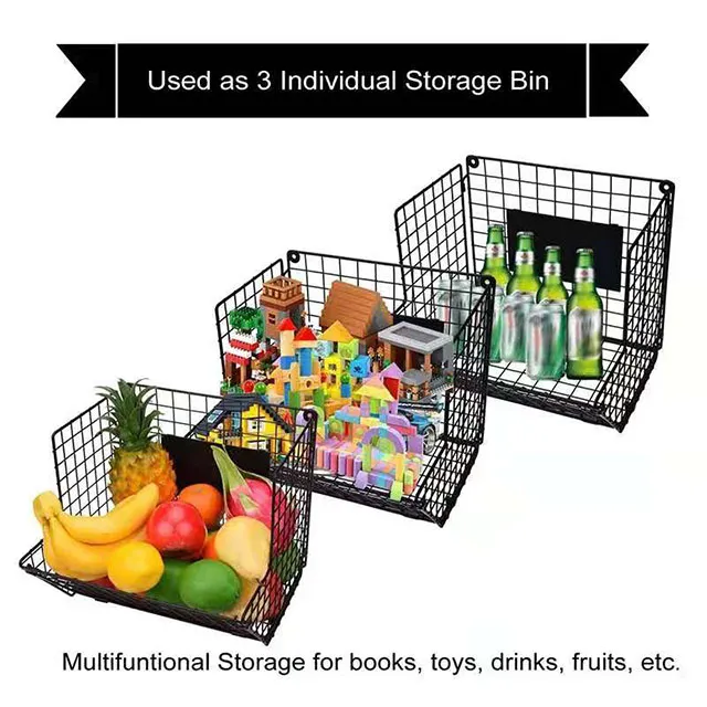 Metal Wire Storage Rack 3