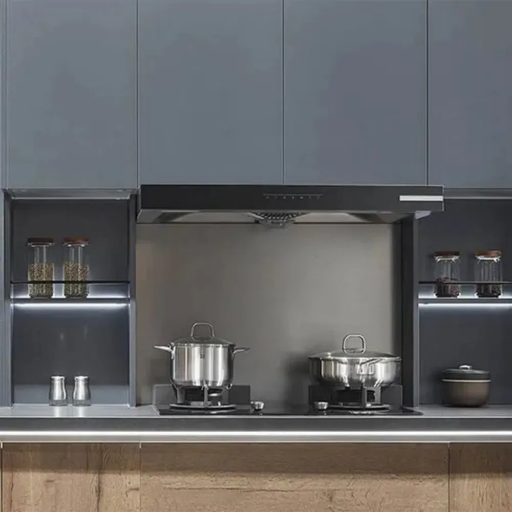 Kitchen Cabinet Lift System for Overhead Storage Access