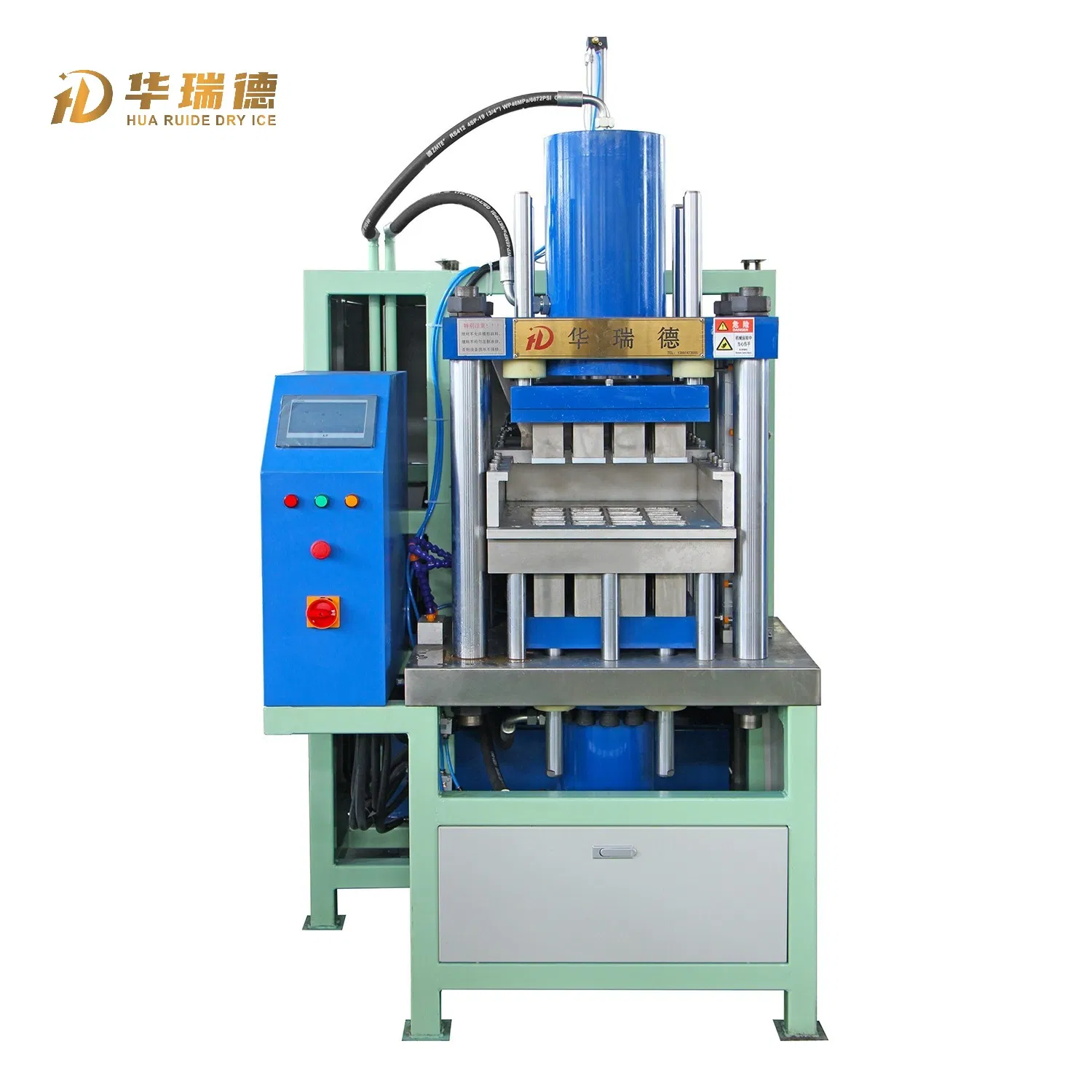 Fully Automated Intelligent Modular Dry Ice Production Line for Large-Scale Factories with CE Certification &amp; Integrated Control System Model Dpl-1200A