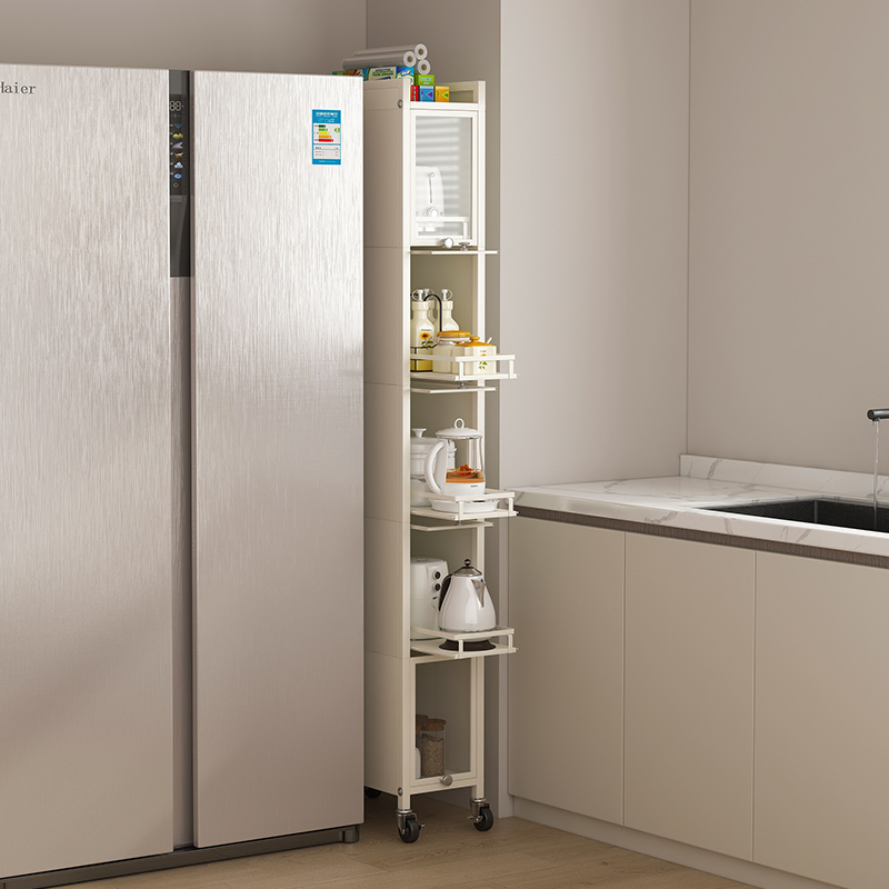 Practical Storage Shelf Unit for Kitchen Utensils and Accessories