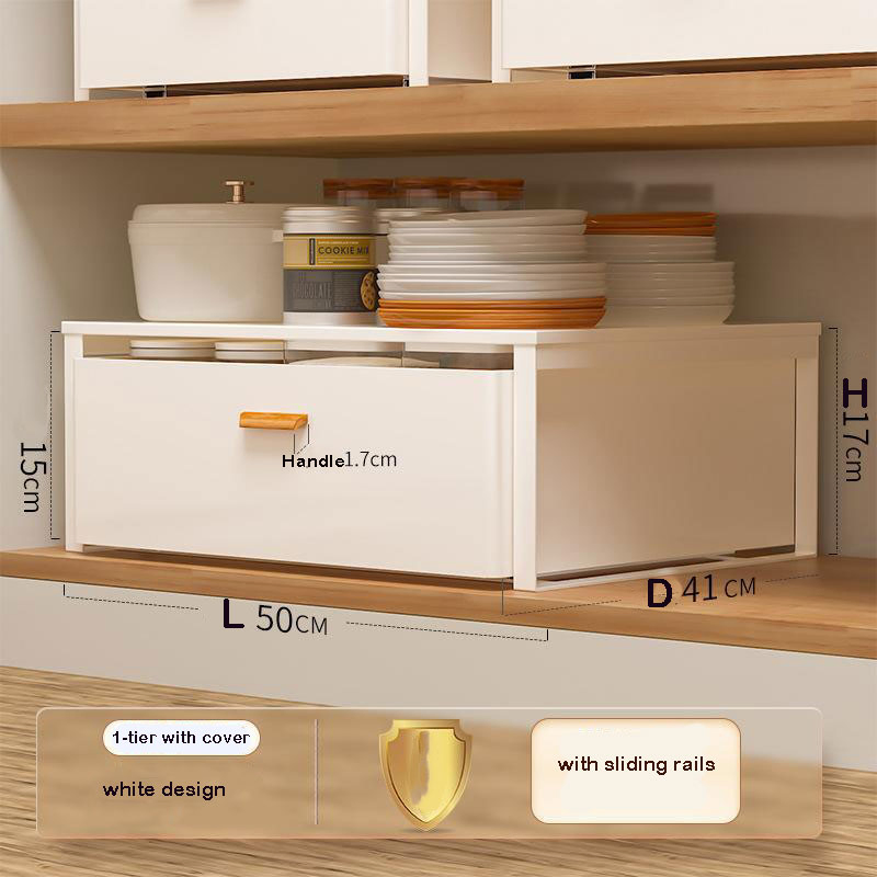Kitchen Drawer Storage Box for Spices, Dishes and Utensils