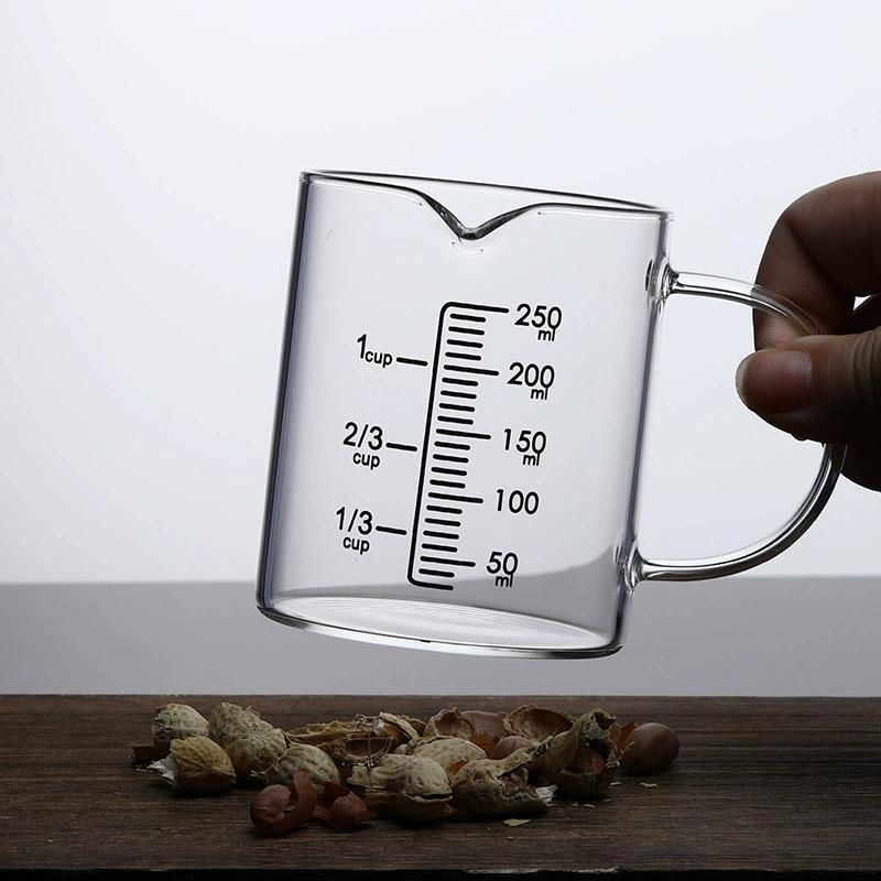 Premium Borosilicate Glass Measuring Cup for Cooking and Baking