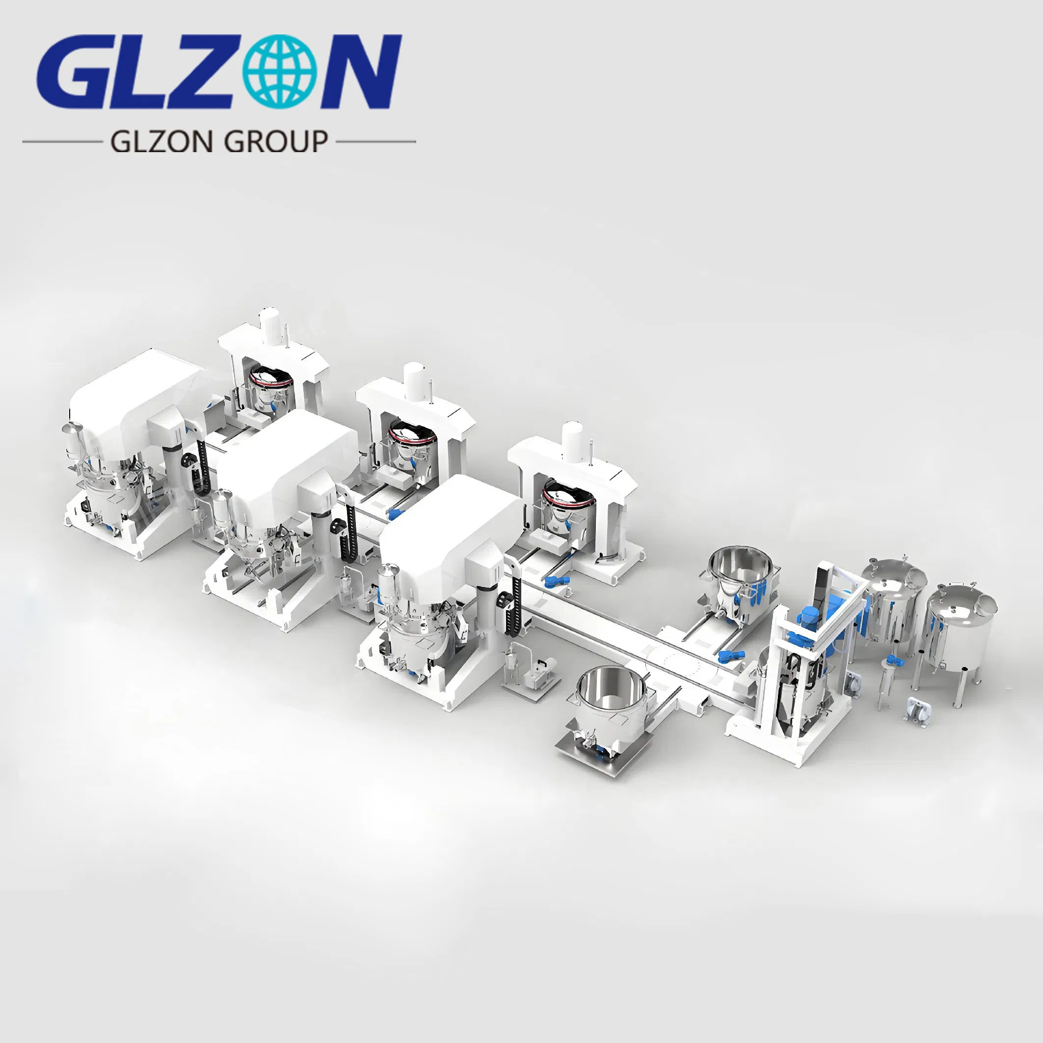 Turnkey Industrial Jacketed Reactor &amp; Extraction Production Line with Integrated Mixing, Heating and Processing System