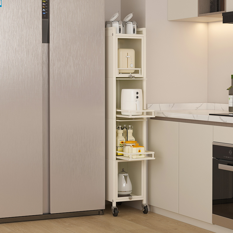 Practical Storage Shelf Unit for Kitchen Utensils and Accessories