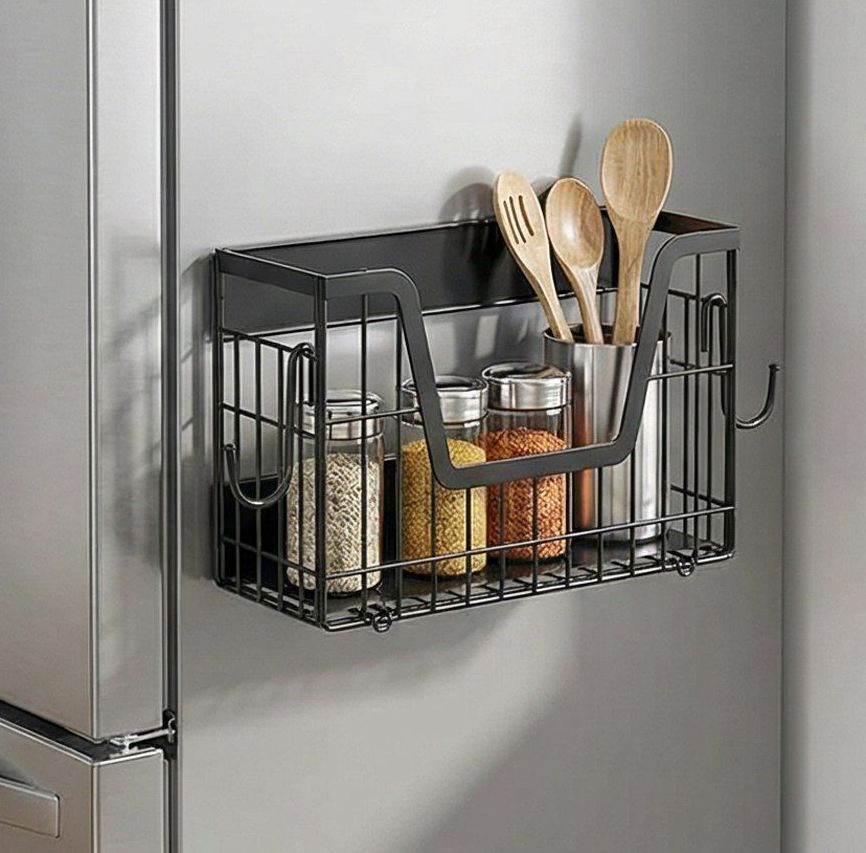Metal Shelf for Refrigerator Pantry Fruit Vegetable Storage Bins
