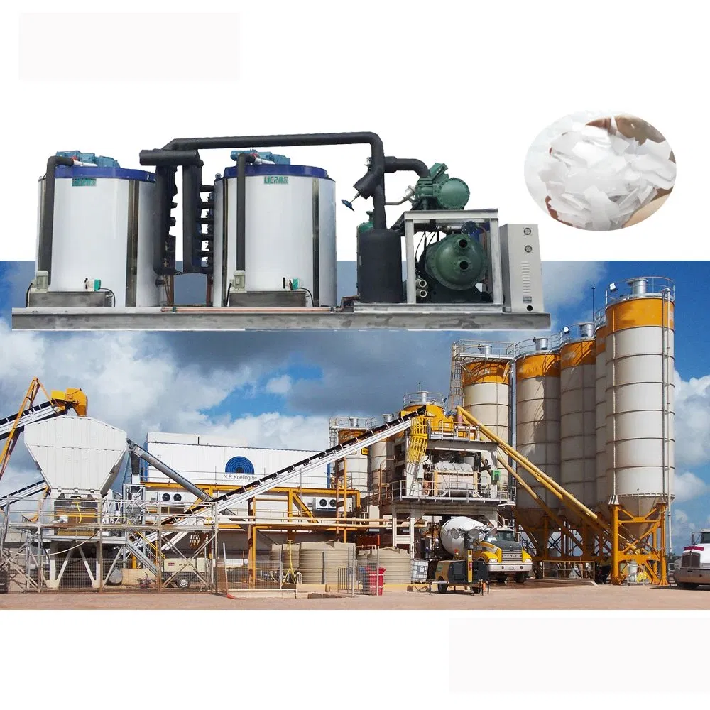 Ice Cooling System for Concrete Batching Plant